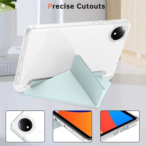 Чохол книжка Transparent Origami на Xiaomi Redmi Pad SE (8.7") 2024 / м'ятний 100234 фото