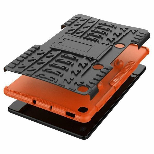PC + TPU чохол Armor на Samsung Tab S6 Lite 10.4" жовтогарячий 093358 фото