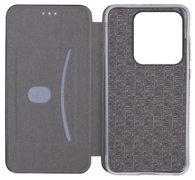 Чохол книжка Elegant book для Tecno Spark 10C (KL5m) / чорний 203641 фото