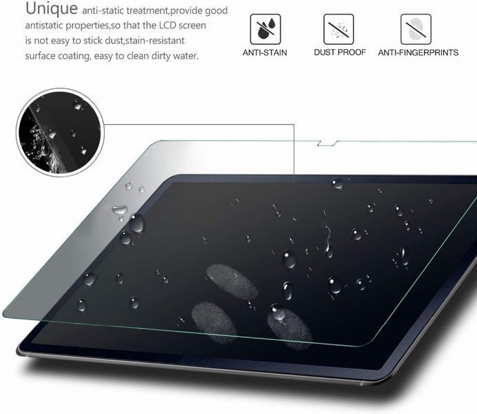 Защитное стекло для Samsung Galaxy Tab S7 Plus 12.4" T975 083251 фото