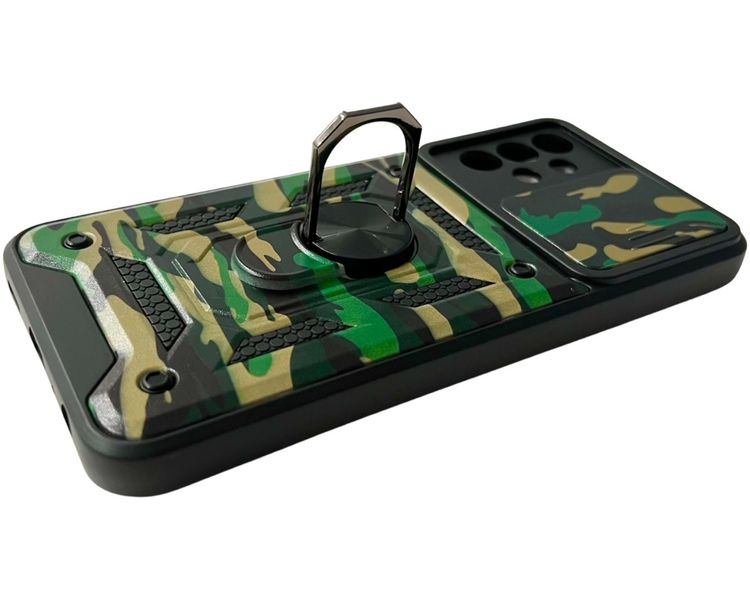 PC + TPU чохол Camsung Galaxy A13 (на самсунг а13) зелений 086225 фото