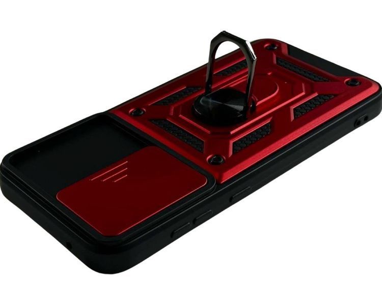 PC + TPU чехол Camshield armor для Samsung Galaxy S23 FE / красный 093156 фото