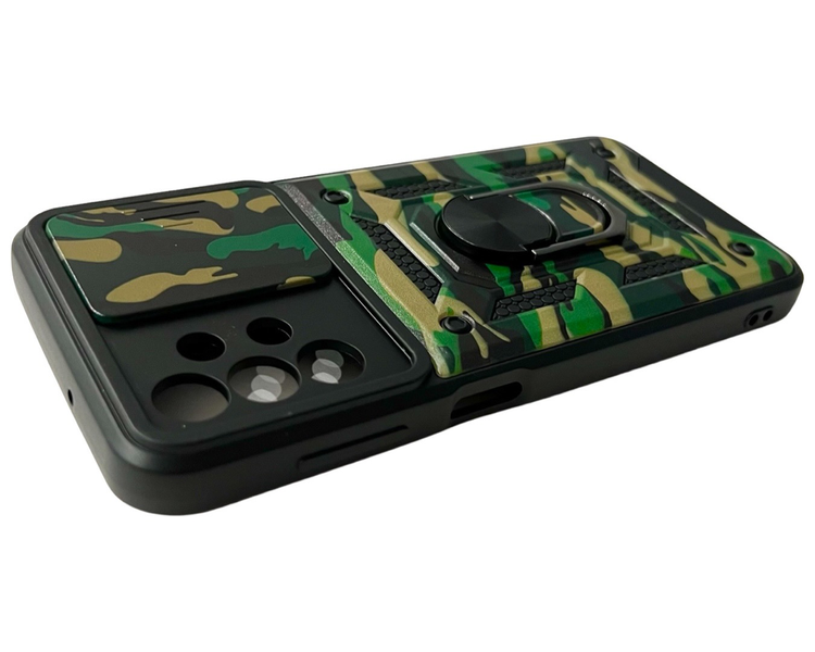 PC + TPU чохол Camsung Galaxy A13 (на самсунг а13) зелений 086225 фото