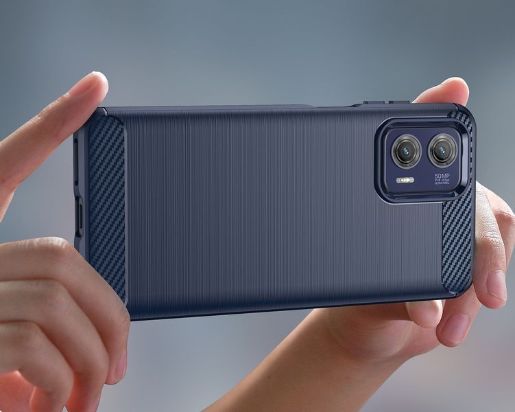 TPU чохол накладка Urban для Motorola G73 / синій 089345 фото
