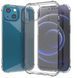 Чохол WXD силіконовий протиударний для iPhone 13 (відкрита камера) / прозорий 093562 фото 3