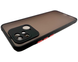 Чехол для Matte Color для Xiaomi Redmi 10C (редми 10ц) черный 085885 фото 3