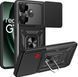 PC + TPU чохол Camshield Armor для Realme GT 6 / чорний 201845 фото 1