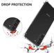 Чехол WXD силиконовый противоударный для Samsung Galaxy S22 / прозрачный 097392 фото 3