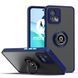 TPU чохол накладка Matte Ring Magnit для Motorola G72 синій 094812 фото 1