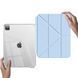 Чехол книжка Transparent Origami на Apple iPad Pro 11 2022 (11") / блакитний 101150 фото 3