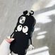 Силіконовий 3D чохол Good Monster для iPhone 13 Pro Max/чорний 099526 фото 7