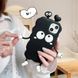 Силіконовий 3D чохол Good Monster для iPhone 13 Pro Max/чорний 099526 фото 8
