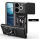 PC + TPU чехол Camshield Armor для Tecno Pova 6 Neo / черный 098011 фото 1