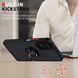 TPU чохол накладка Matte Ring Magnit для OPPO A38 чорний 094846 фото 2