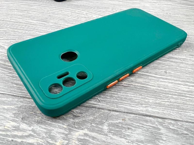 TPU чохол накладка Square Full Camera для Tecno Spark 7 (на текно спарк 7) (4 кольори) 085305 фото