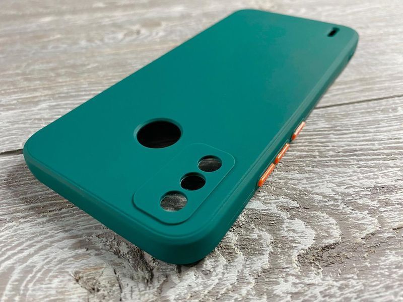 TPU чохол накладка Square Full Camera (TPU) для Tecno Spark 6 Go (5 кольорів) 083593 фото