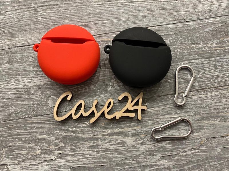 Чохол 3д Converse All Star на Airpods (чорний і червоний) 080901 фото