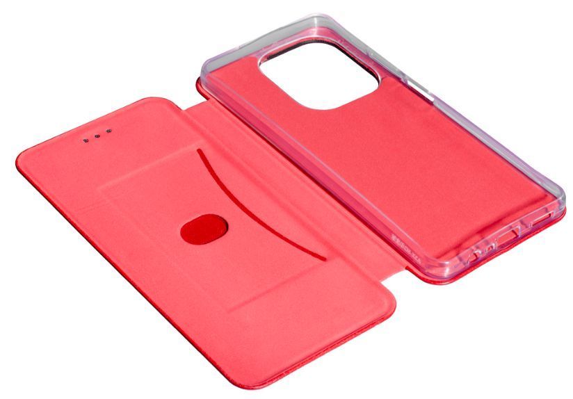 Чохол книжка New Book на OPPO A3x (4G) / червоний 202885 фото