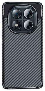 TPU чохол накладка Autofocus для Xiaomi Redmi Note 14 Pro (5G) / чорний 202076 фото