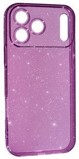 Чохол силіконовий Clear Shine на iPhone 17 Pro Max / фіолетовий 203531 фото