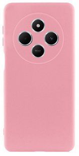 Чехол накладка TPU Liquid Silk для Xiaomi Redmi 14C / розовый 201028 фото
