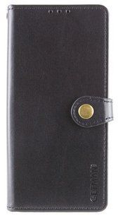 Кожаный чехол книжка Galant Book для Motorola G06 / черный 204290 фото