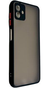 TPU чохол накладка Matte Color Case для Samsung Galaxy A04 чорний 092507 фото