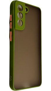 TPU чохол накладка Matte Color Case для Samsung Galaxy S21 FE світло-зелений 092207 фото