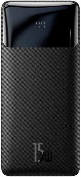 Повербанк Power Bank Baseus Baseus 30000mAh 15W Display черный 096062 фото