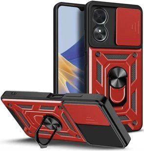 PC + TPU чехол Camshield armor для Oppo A78 4G (CPH2565) / красный 092107 фото