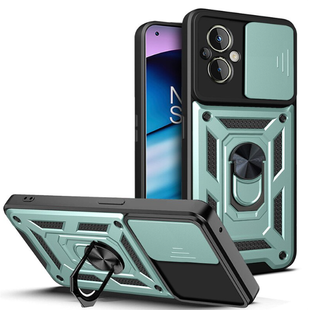 PC + TPU чехол Camshield armor для OnePlus Nord N20 (5G) / зеленый 090495 фото
