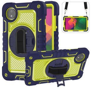 Чехол Carbon Armor Tablet на планшет Xiaomi Redmi Pad SE (8.7") / салатовый 200864 фото