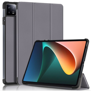 Чехол книжка Crazy Horse на Xiaomi Mi Pad 6 (11") / серый 091150 фото