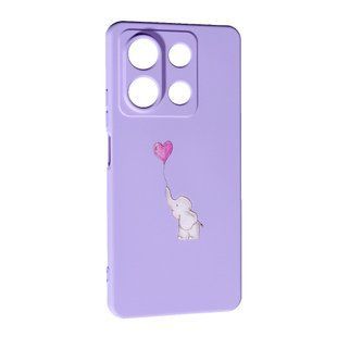 Чохол силіконовий Art case для Xiaomi Redmi Note 13 (5G) Elephant 096680 фото