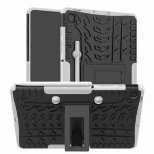 PC + TPU чехол Armor на Samsung Tab S6 Lite 10.4" белый 093359 фото