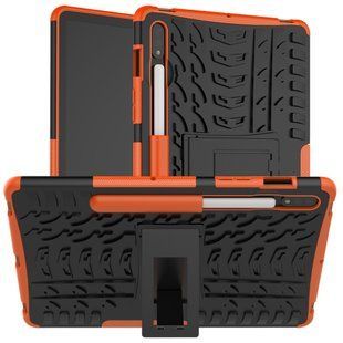 PC + TPU чохол Armor на Samsung Galaxy Tab S7 Plus 12.4" T975 жовтогарячий 091603 фото