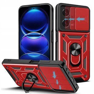 PC + TPU чехол Camshield armor для Xiaomi Redmi Note 12 Pro (5G) / красный 091200 фото