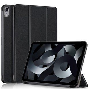 Кожаный чехол книжка Crazy Horse на планшет iPad 10.9" 2022 (10th Gen) / черный 099250 фото