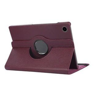 Шкіряний чохол книжка 360 для Samsung Galaxy Tab A9 Plus (11") / баклажановий 093515 фото