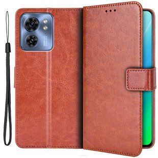 Чохол книжка Book case для Motorola Edge 40 коричневий 091250 фото