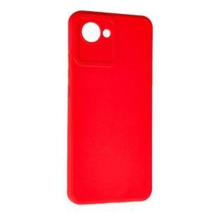 TPU чехол Smitt накладка бампер для Realme C30 (на реалми ц30) красный 087074 фото