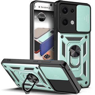 PC + TPU чохол Camshield armor на Xiaomi Redmi Note 13 (5G) / зелений 097069 фото