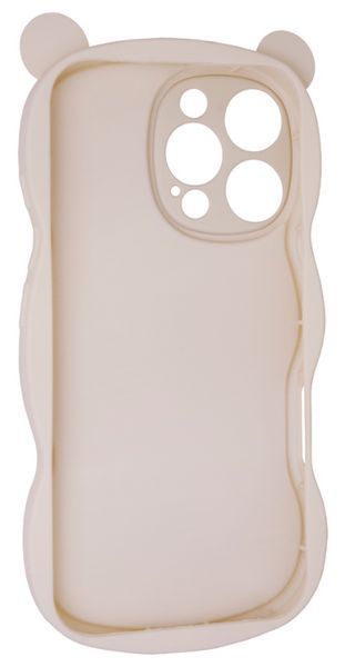 Силиконовый 3D чехол Hello Bear для iPhone 16 Pro / white 202478 фото