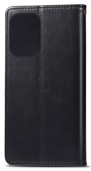Кожаный чехол книжка Galant Book для Motorola G06 / черный 204290 фото