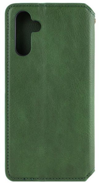 Шкіряний чохол книжка Cubic для Samsung Galaxy A16 (5G) / зелений 201199 фото