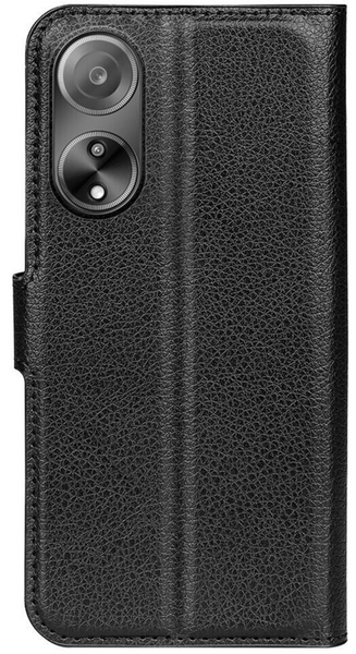 Чехол книжка Lichee для OPPO A98 5G черный 089899 фото