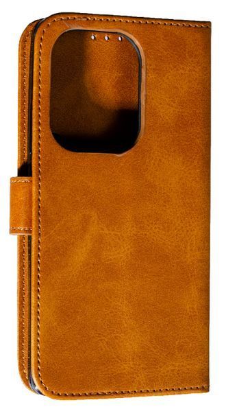 Шкіряний чохол-книжка Business Book на Xiaomi Redmi Note 13 Pro (4G) / brown 200746 фото