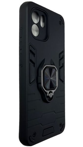 PC + TPU чохол New Armor на Xiaomi Redmi A1 (редмі а1) чорний 087878 фото