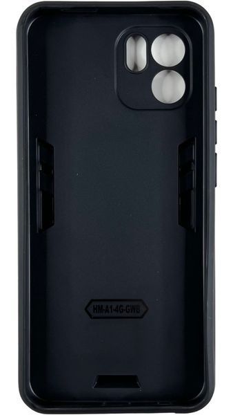 PC + TPU чохол New Armor на Xiaomi Redmi A1 (редмі а1) чорний 087878 фото