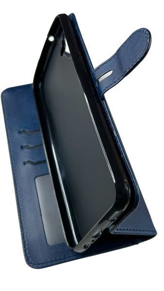 Чохол книжка Amsterdam для Samsung Galaxy A04E (на самсунг а04е) синій 087225 фото
